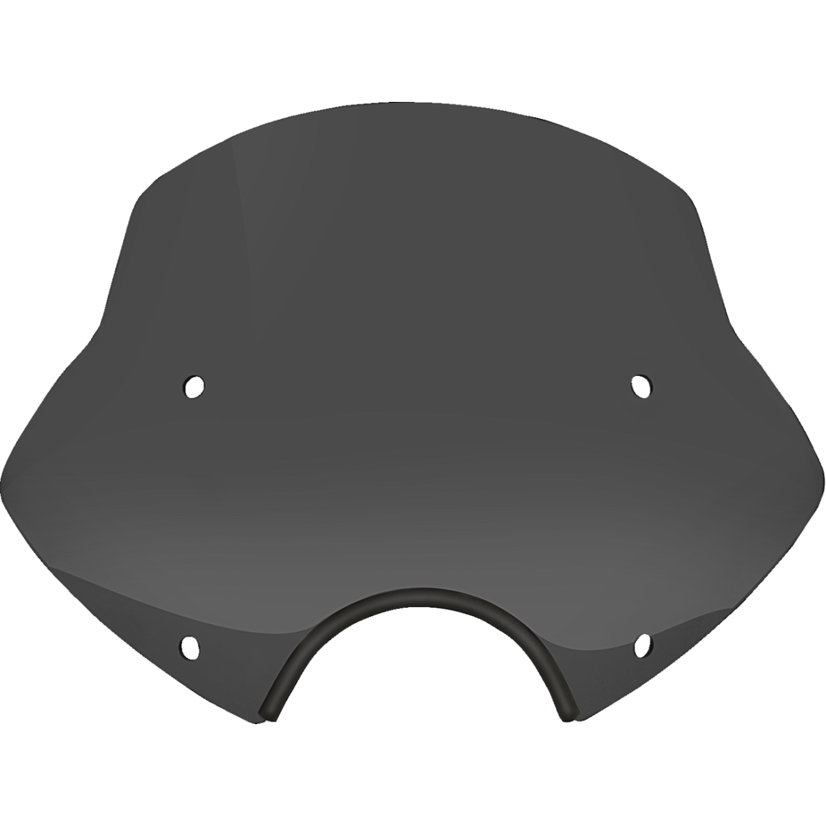 MEMPHIS SHADES - Speed Demon Sportshield - 7" - 13" - Dark black smoke - MetalCore Harley Supply