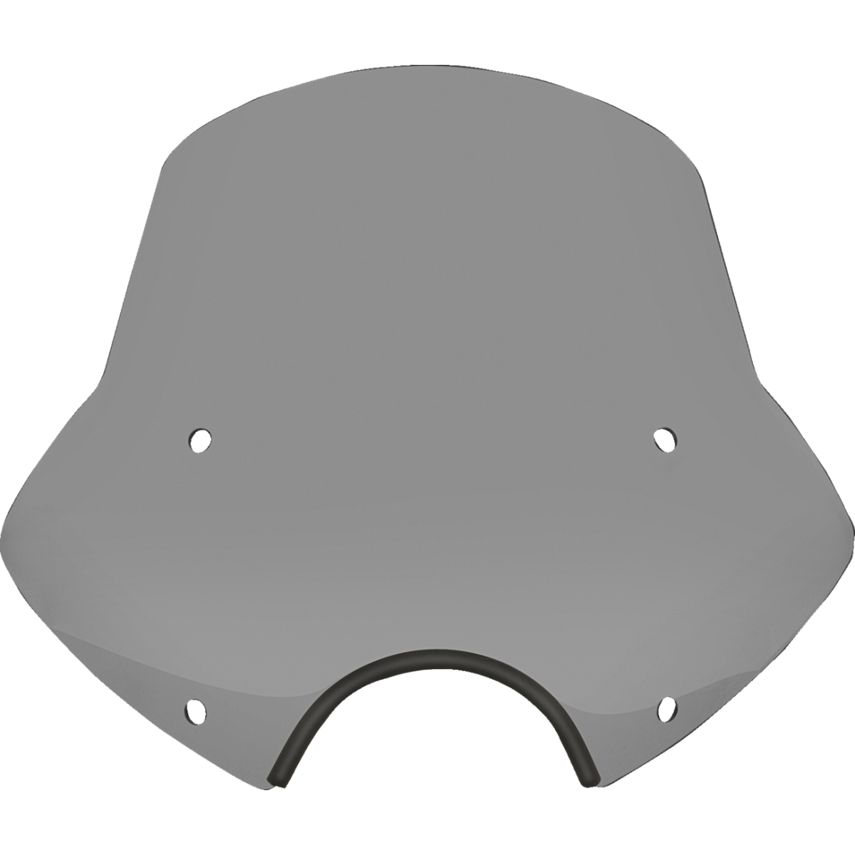 MEMPHIS SHADES - Speed Demon Sportshield - 7" - 15" - Black smoke - MetalCore Harley Supply