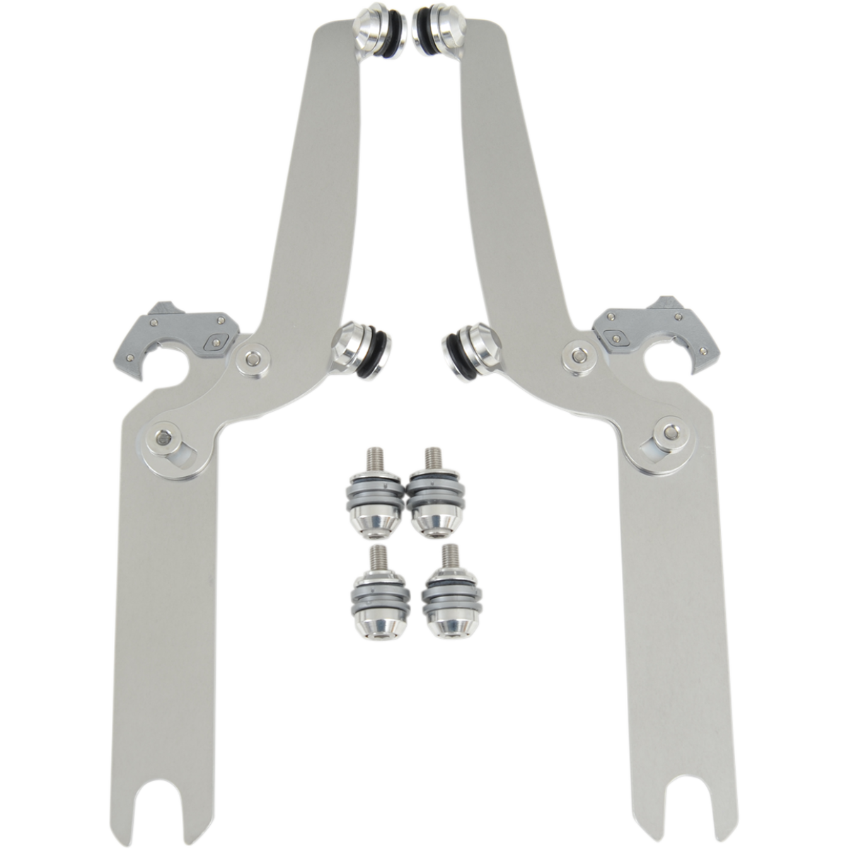 MEMPHIS SHADES - Sportshield Trigger-Lock Mount Kit - 86-17 FLSTC, 90-17 FLSTF/FLSTFB/FLS, 93-96 and 05-17 FLSTN, without ...