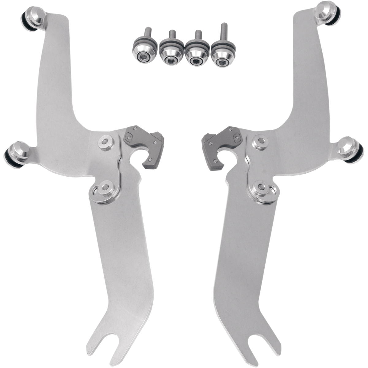 MEMPHIS SHADES - Sportshield Trigger-Lock Mount Kit - 86-17 FLSTC, 90-17 FLSTF/FLSTFB/FLS, 93-96 and 05-17 FLSTN, with OEM...