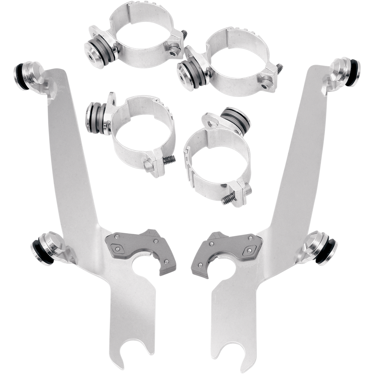 MEMPHIS SHADES - Sportshield Trigger-Lock Mount Kit - 18-25 FXBB/S, 18-20 FXLR, 20-24 FXST, 08-11 FXCW/FXCWC, 06-17 FXD/FX...