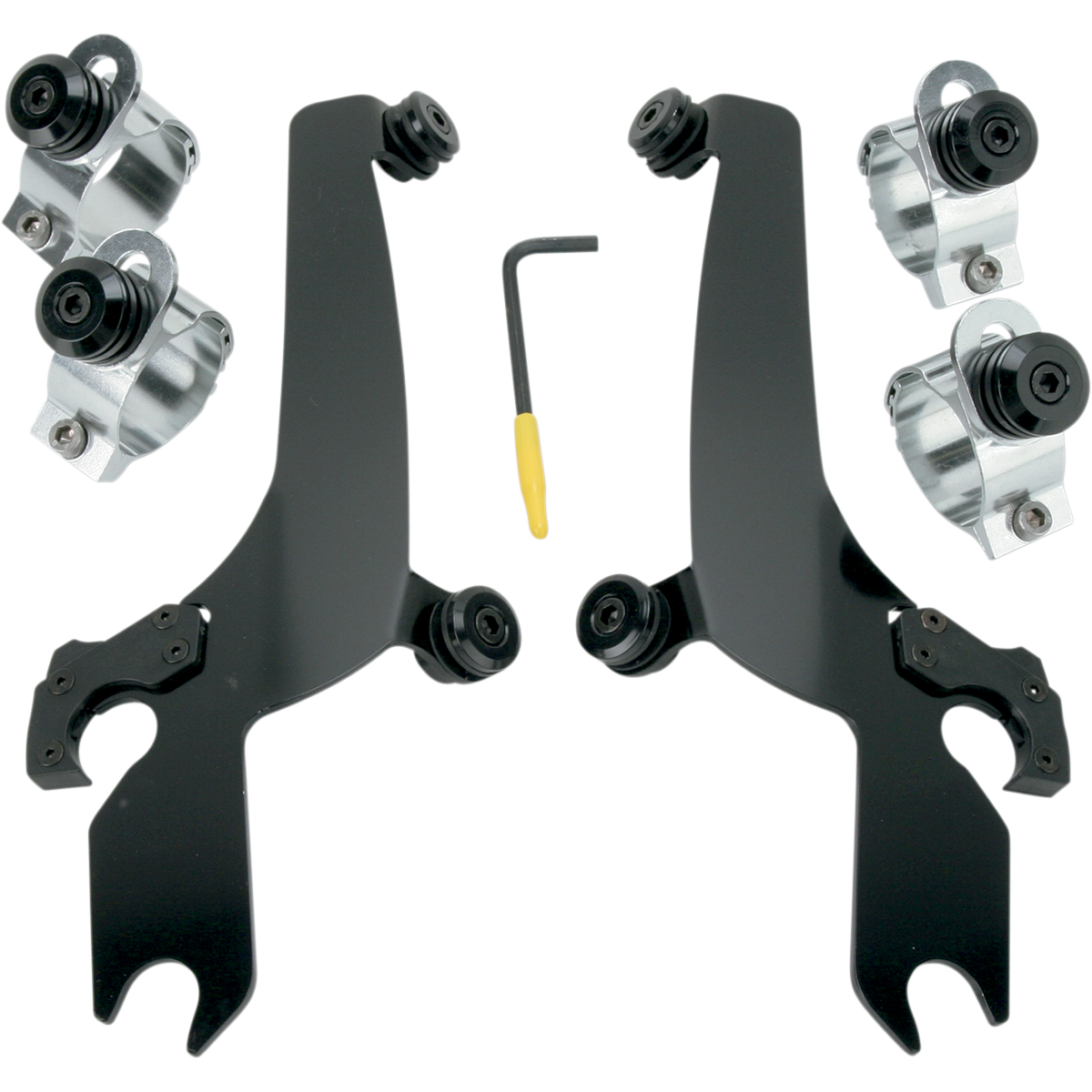 MEMPHIS SHADES - Sportshield Trigger-Lock Mount Kit - 84-13 FXST/FXSTD/FXSTB/FXS, 93-05 FXDWG, 80-86 FXWG, o - 23200070