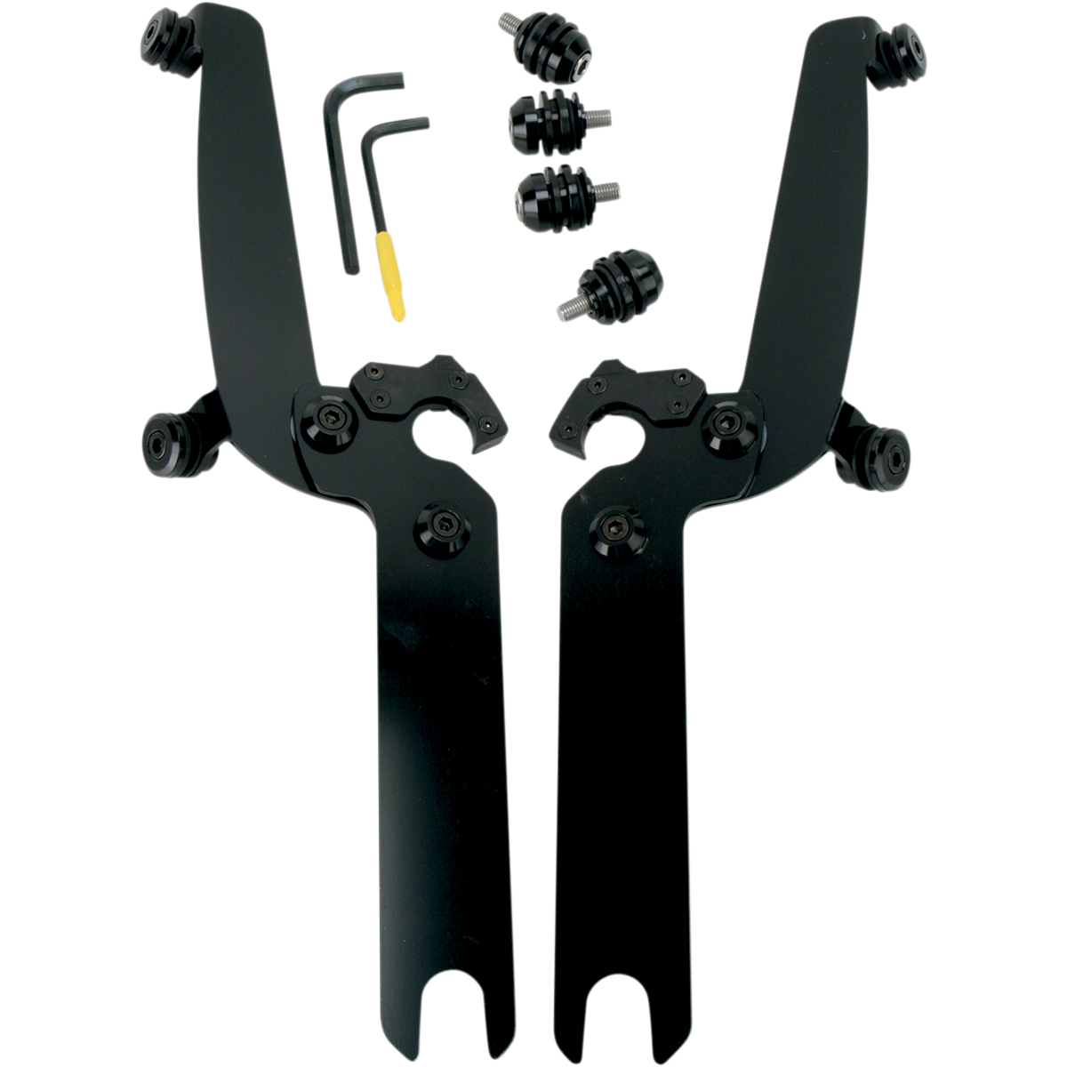 MEMPHIS SHADES - Sportshield Trigger-Lock Mount Kit - 86-17 FLSTC, 90-17 FLSTF/FLSTFB/FLS, 93-96 and 05-17 F - 23200071