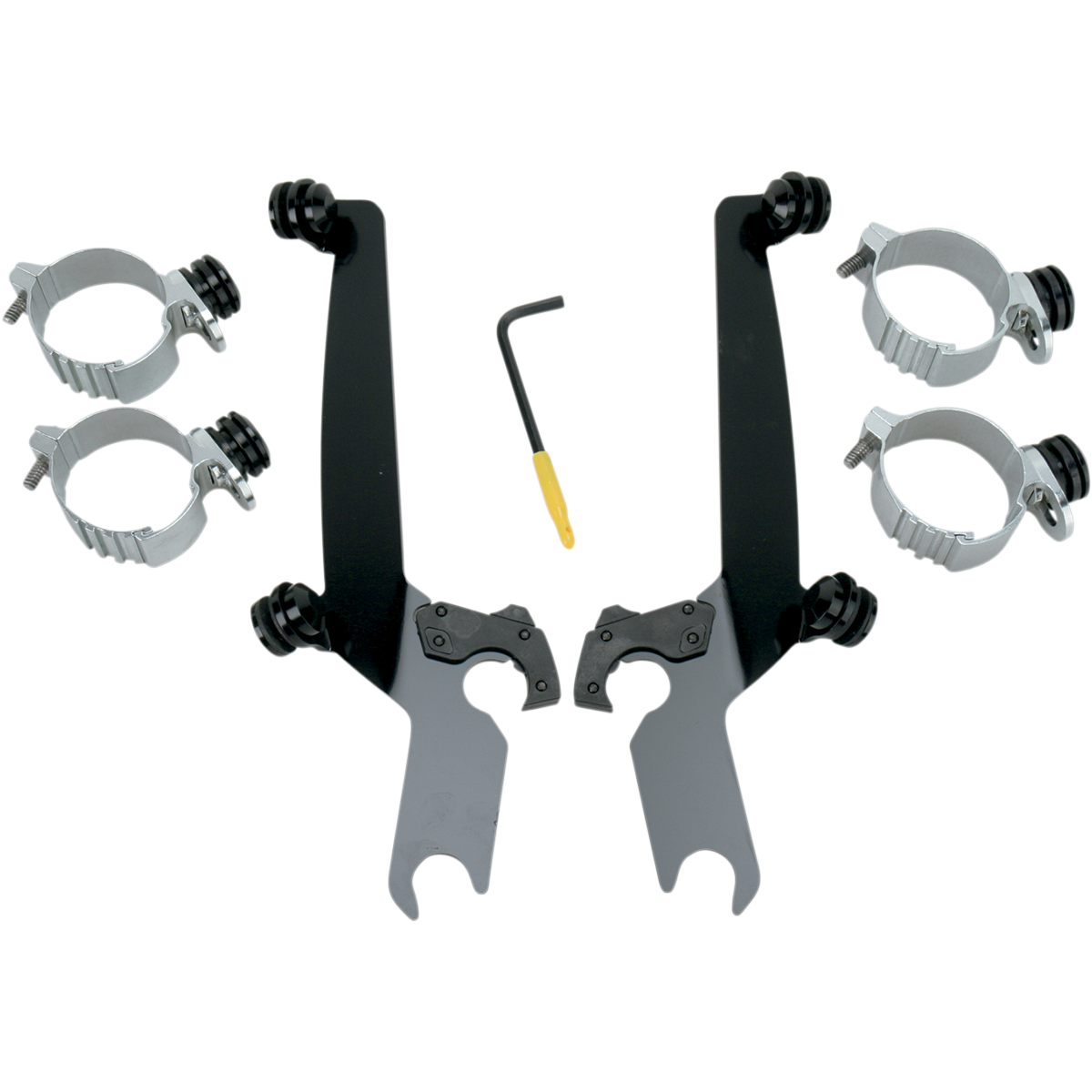 MEMPHIS SHADES - Sportshield Trigger-Lock Mount Kit - 18-25 FXBB/S, 18-20 FXLR, 20-24 FXST, 08-11 FXCW/FXCWC - 23200075