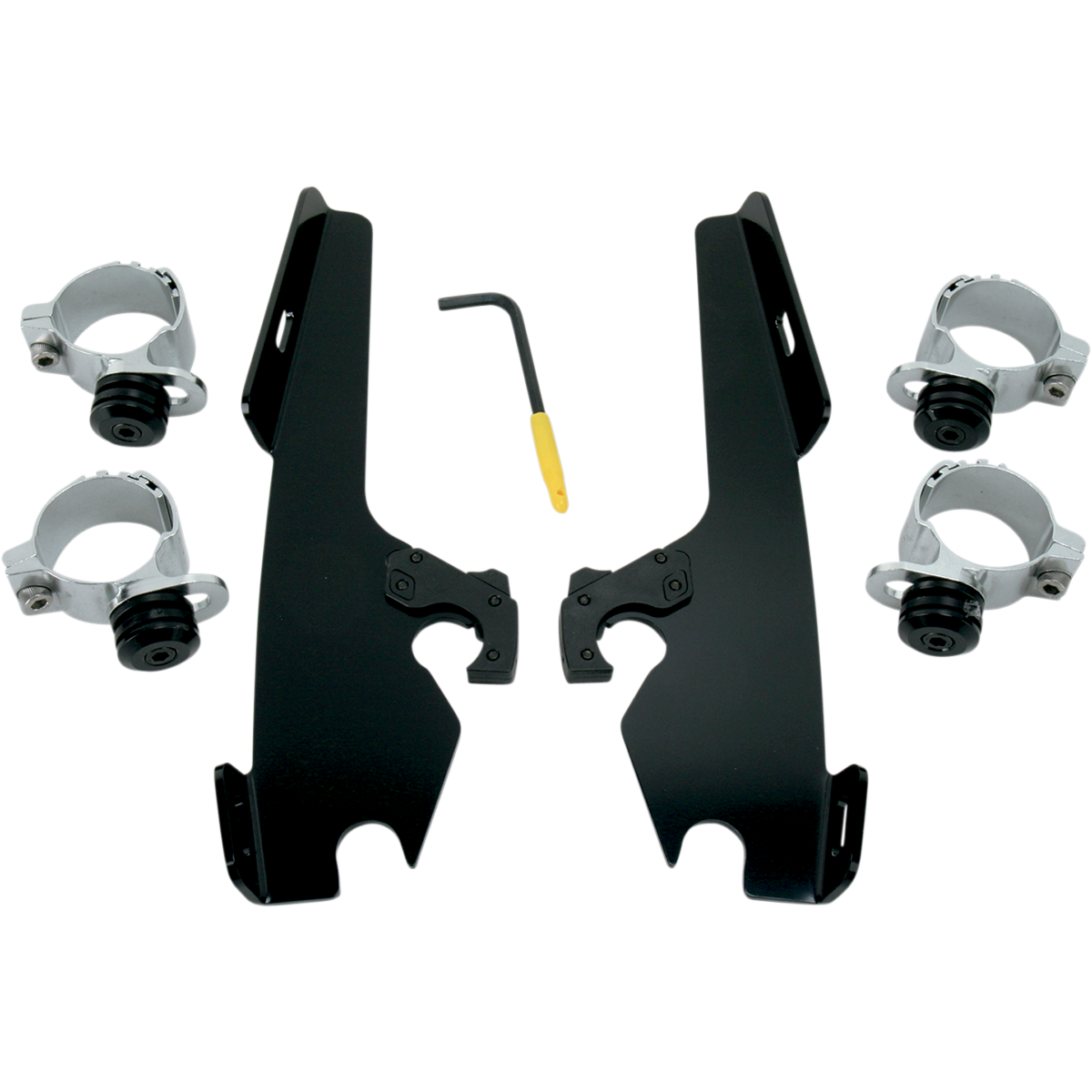 MEMPHIS SHADES - Fats and Slim Trigger-Lock Mount Kit - 84-13 FXST/FXSTD/FXSTB/FXS, 93-05 FXDWG, 80-86 FXWG, - 23200078