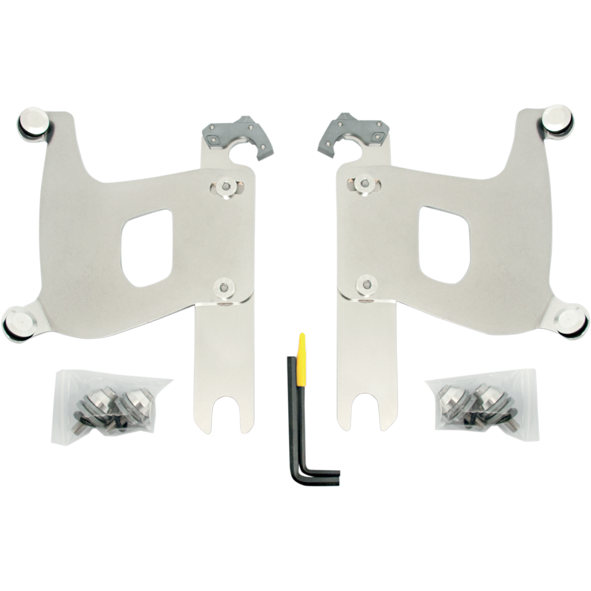 MEMPHIS SHADES - Bullet Trigger-Lock Mount Kit - '86-'17 FLST/FLSTC, '90-'17 FLSTF/FLS, '93-'96 and '05-'17 FLSTN - w/o light