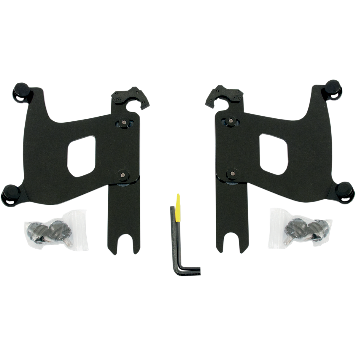 MEMPHIS SHADES - Bullet Trigger-Lock Mount Kit - '86-'17 FLST/FLSTC, '90-'17 FLSTF/FLS, '93-'96 and '05-'17 FLSTN - w/ #2