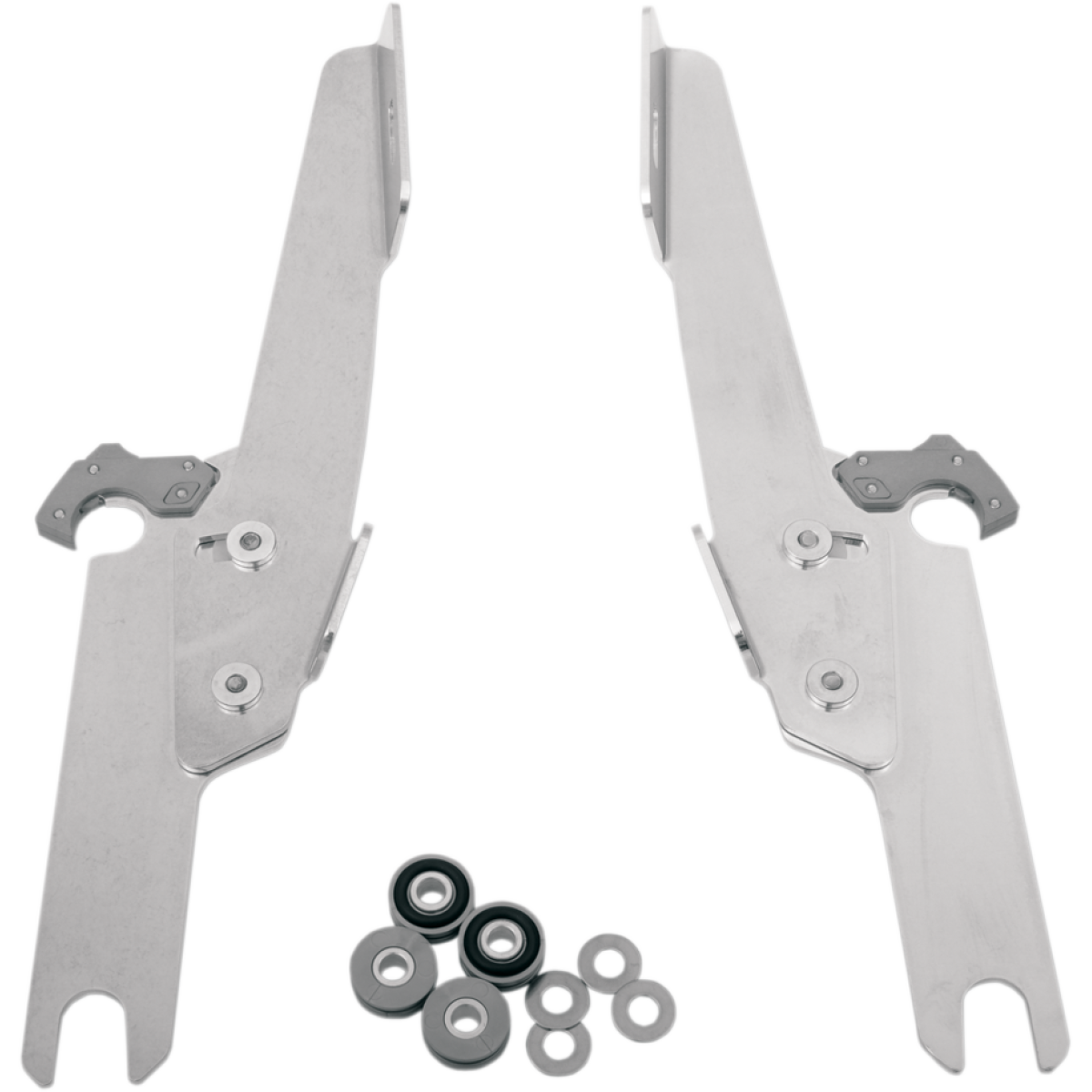 MEMPHIS SHADES - Batwing Trigger-Lock Mount Kit - '18-'23 FLHRXS and '04-'07 FLHRS/FLHRSI Polished View 2