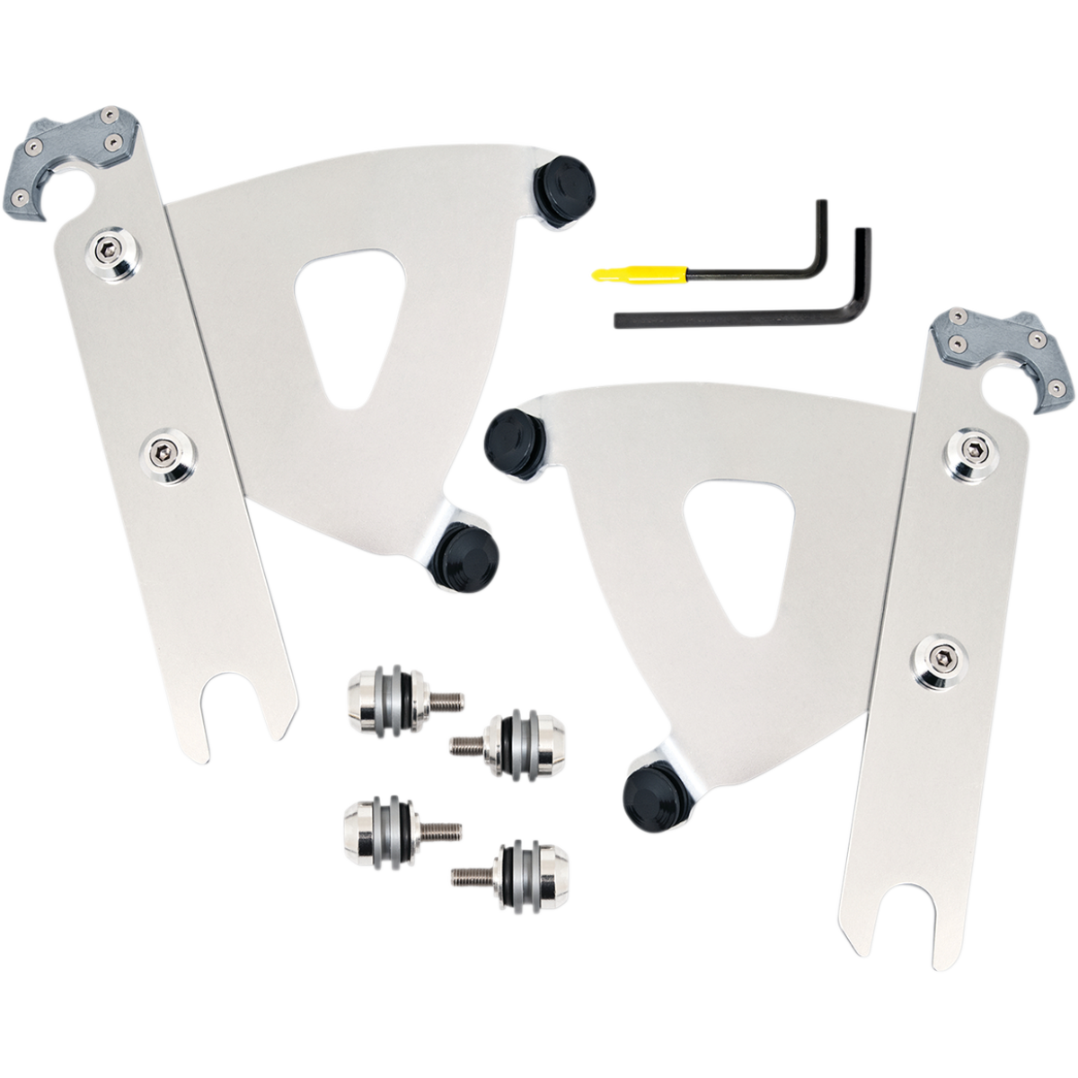 MEMPHIS SHADES - Road Warrior Trigger-Lock Mount Kit - '00-'17 FLSTC/FLSTF, '10-'16 FLSTFB, '12-'17 FLS, '16-'17 FLSS, '05-'1