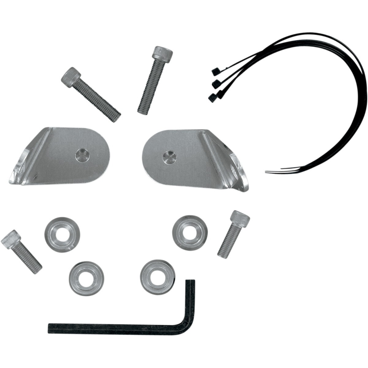 MEMPHIS SHADES - Fairing Turn Signal Relocation Kit - '86-'17 FLST/FLSTC, '90-'17 FLSTF/FLSTFB/FLS, '93-'96 and '05-'1 #2