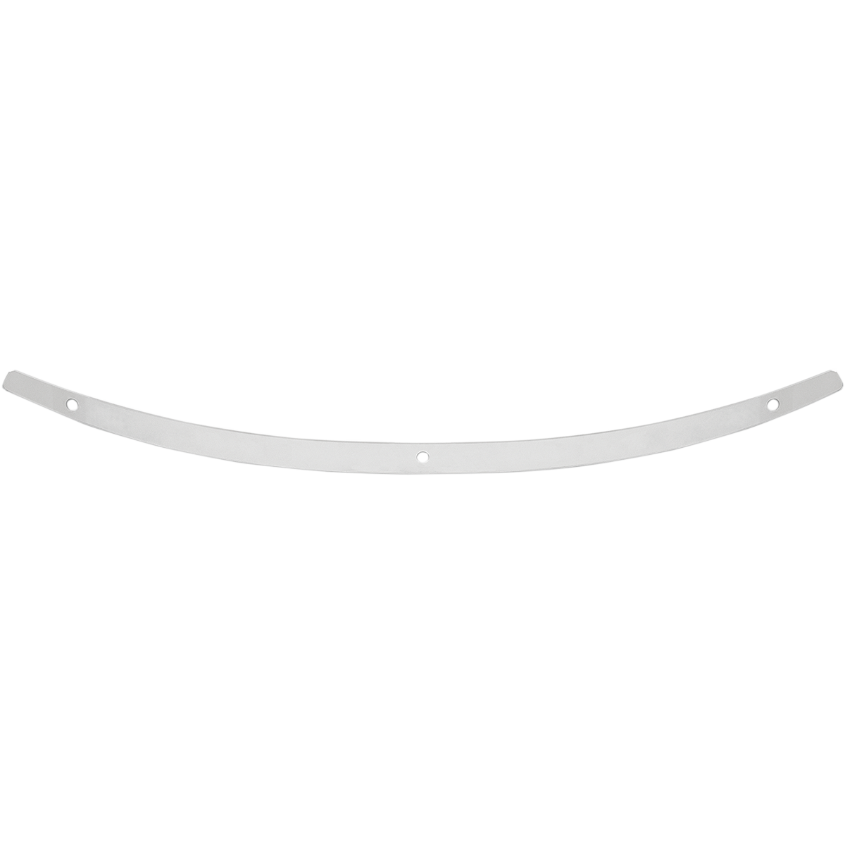 MEMPHIS SHADES - Stainless Steel Windshield Trim - '14-'25 Touring Solid Polished - MetalCore Harley Supply