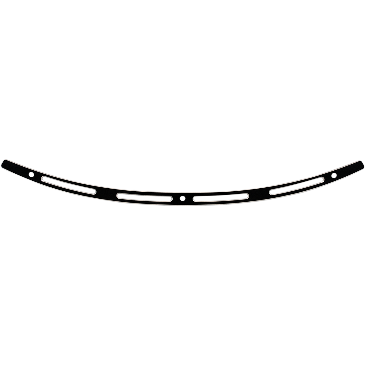 MEMPHIS SHADES - Stainless Steel Windshield Trim - '14-'25 Touring Slots Black contrast - MetalCore Harley Supply