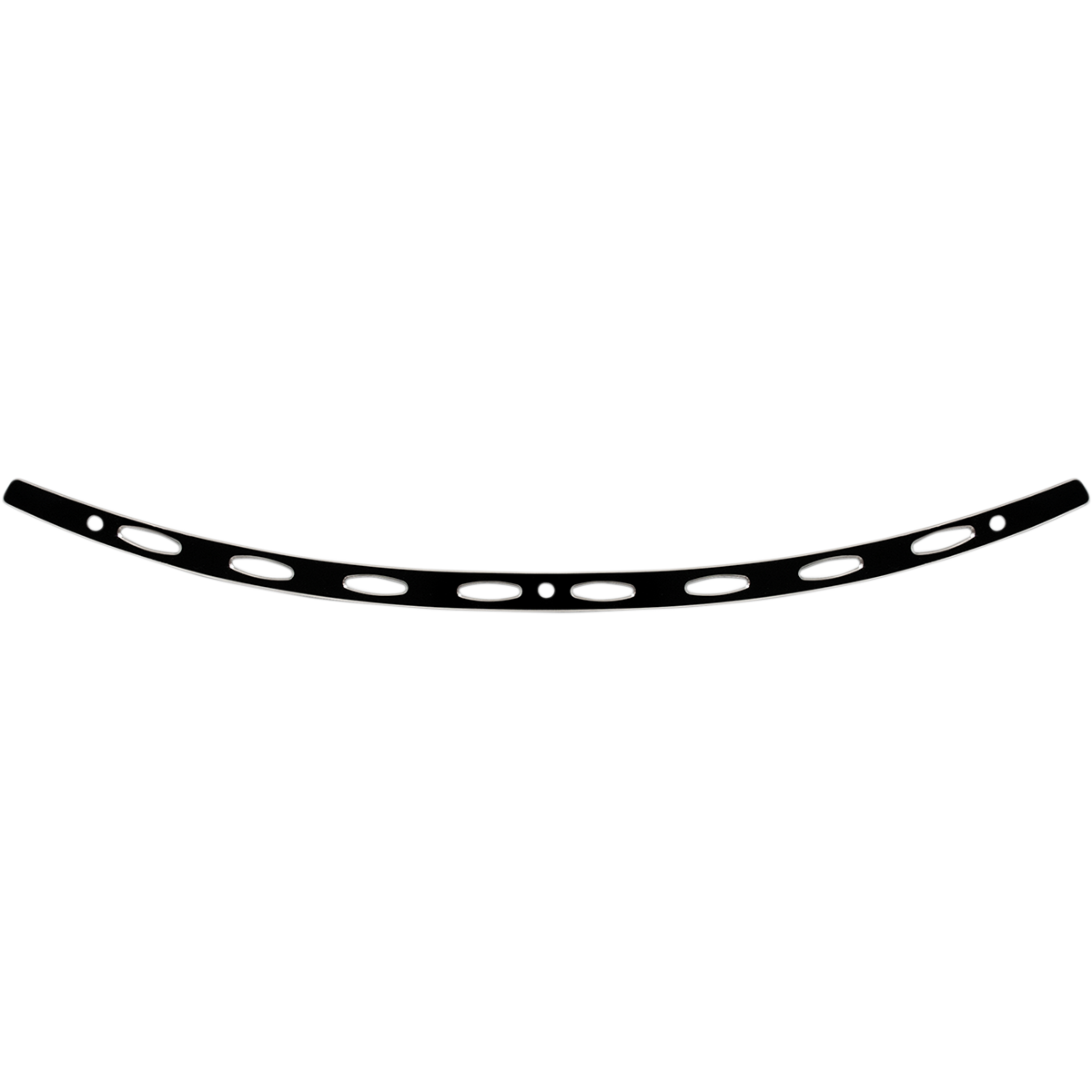 MEMPHIS SHADES - Stainless Steel Windshield Trim - '14-'25 Touring Ellipse Black contrast - MetalCore Harley Supply