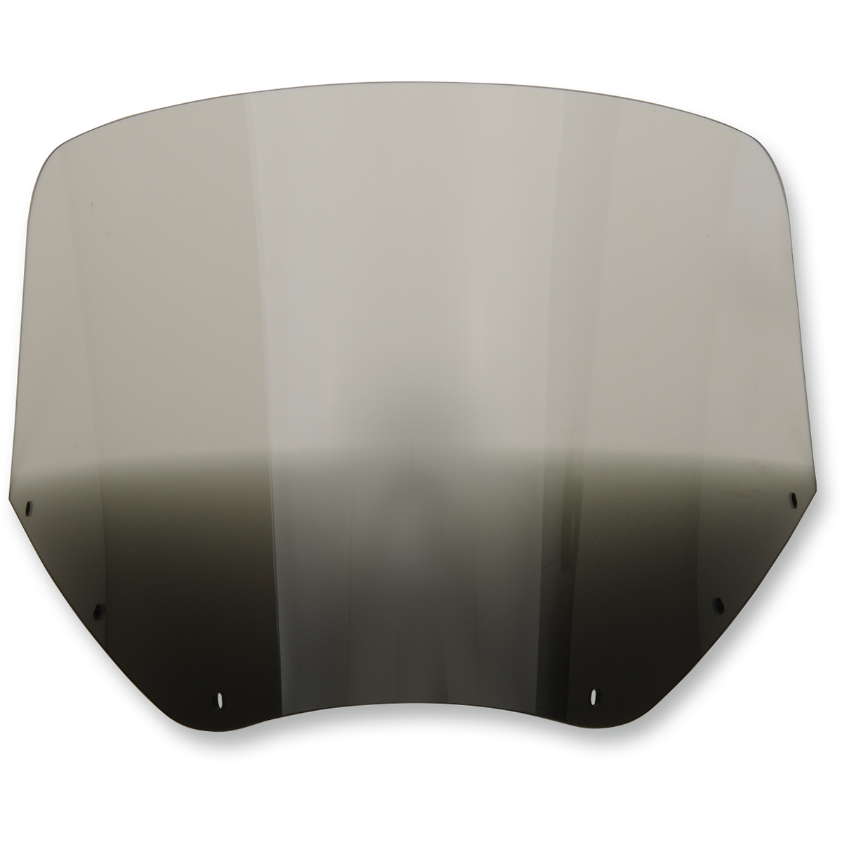 MEMPHIS SHADES - Road Warrior Windshield - 11" Black smoke Solid - MetalCore Harley Supply