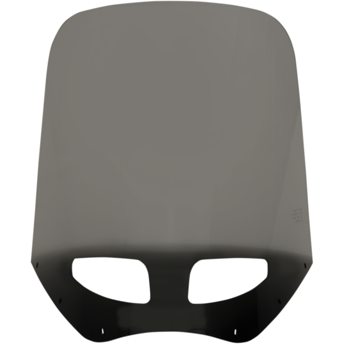 MEMPHIS SHADES - Road Warrior Windshield - 17" Black smoke Vented - MetalCore Harley Supply