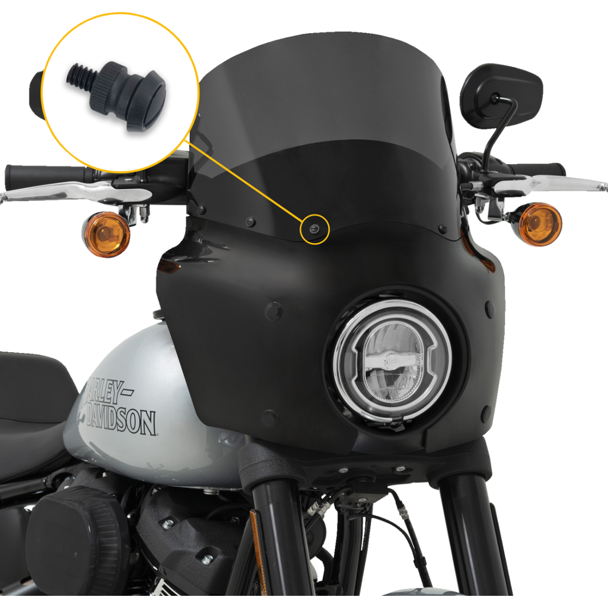 MEMPHIS SHADES - Road Warrior Screw Set - Road Warrior View 2 - MetalCore Harley Supply