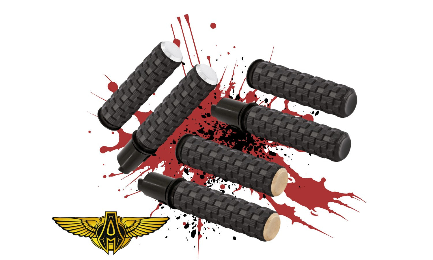 Arlen Ness Airtrax Grips for Harley Davidson Touring Models 