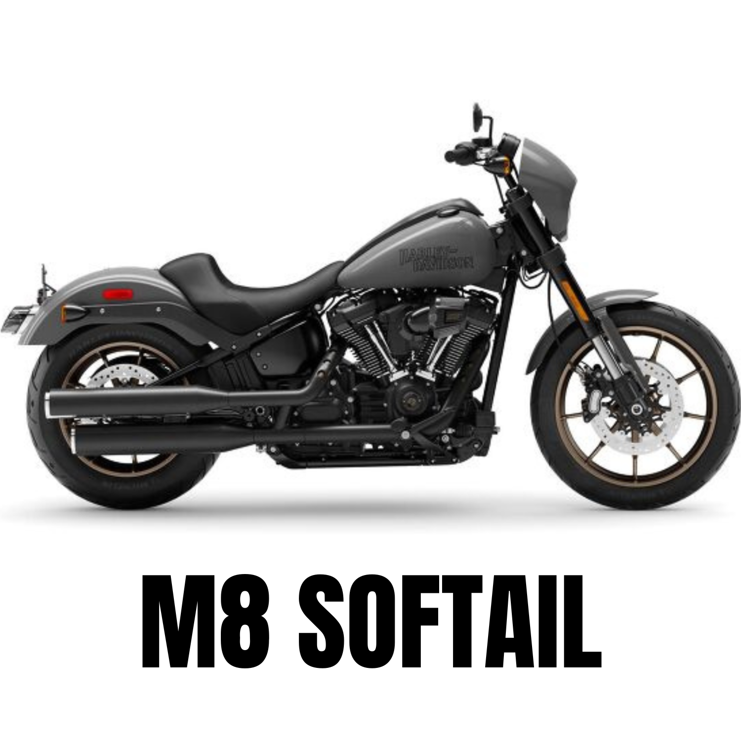 Harley Davidson M8 Softail Logo for Milwaukee Eight Parts and Accessories