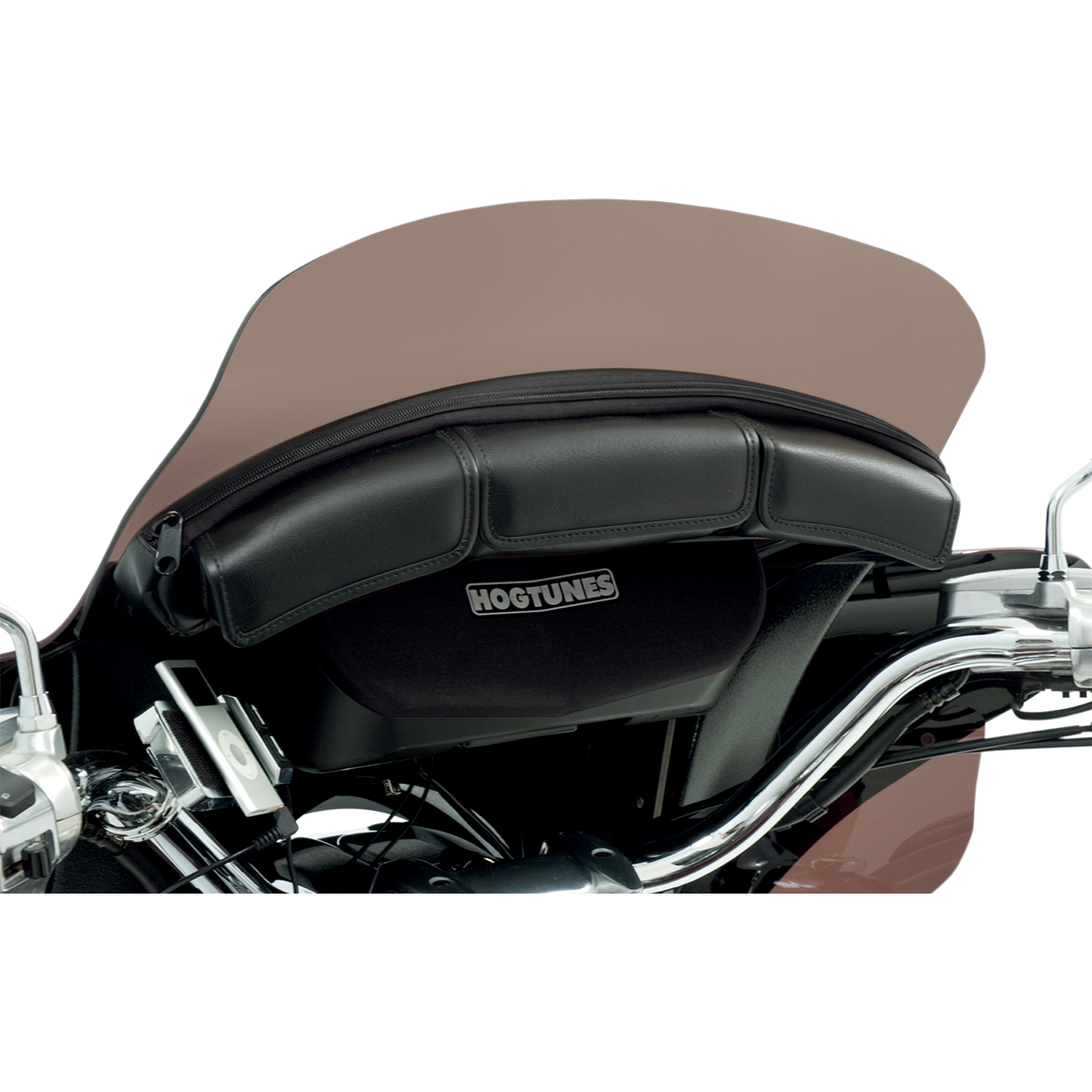 MEMPHIS SHADES - Windshield Pouch - Big Zipper quad pouch View 6 - MetalCore Harley Supply