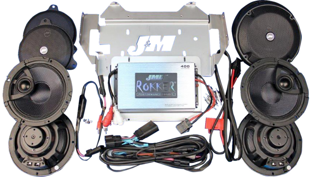 Stage-6 Rokker 400 Watt Amp and Speaker Kit / '14-'24 Touring