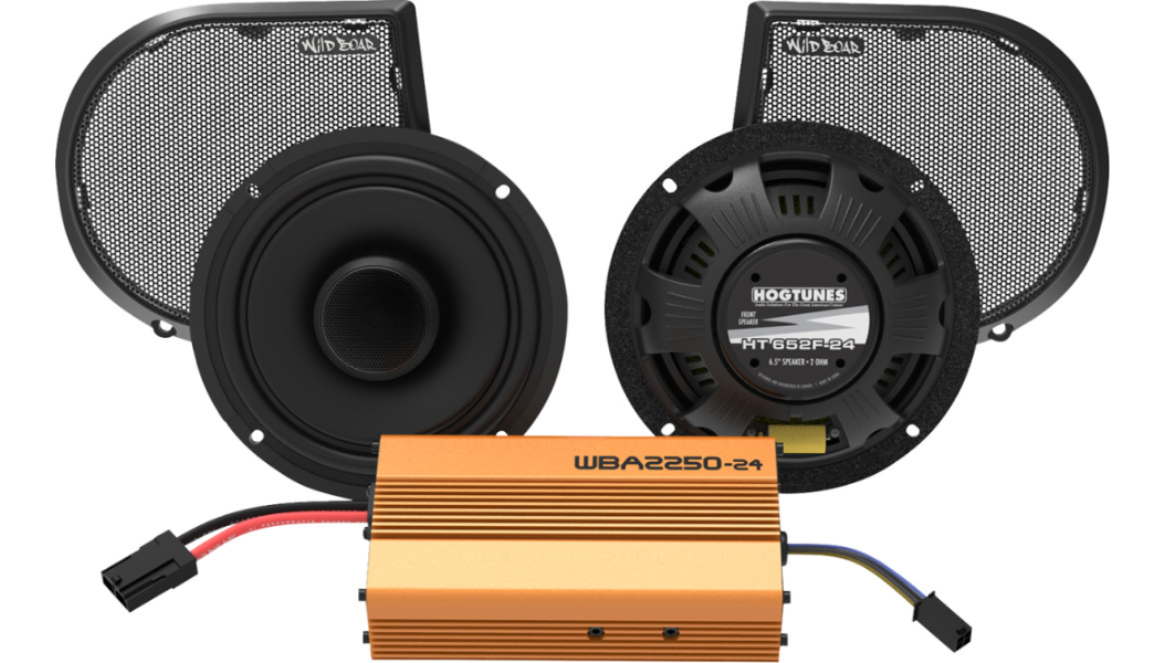 Hogtunes 500-Watt Amp & Front Speaker Kit - '24-'26