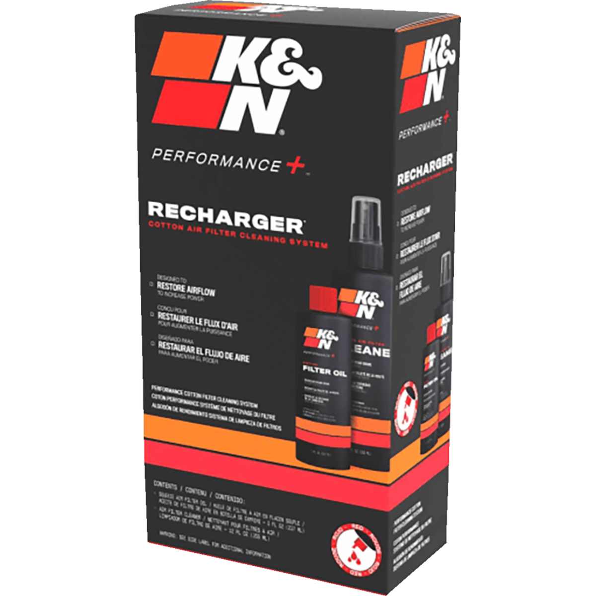 K&N Filters - Recharger Filter Care Service Kit - Pump - Air Filter Care - MetalCore Harley Supply
