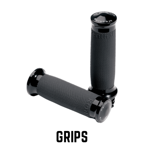 MetalCore's Harley Bagger / Touring parts Grips collection