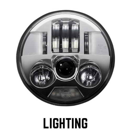 MetalCore's Harley Bagger / Touring parts Lighting collection