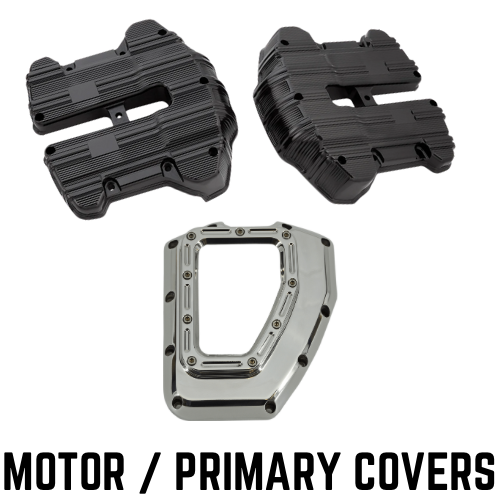 MetalCore's Harley Bagger / Touring parts Motor and Primary Covers collection