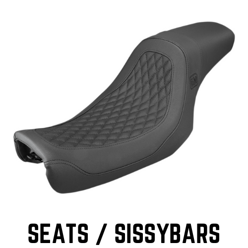 MetalCore's Harley FXR parts Seats & Sissy Bars collection