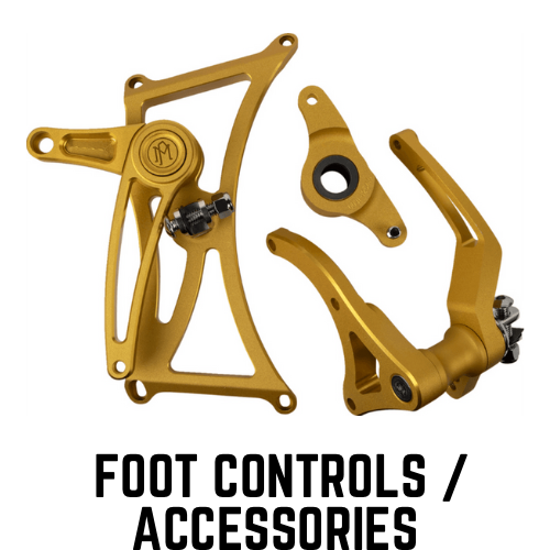 MetalCore's Harley FXR parts Foot Controls collection