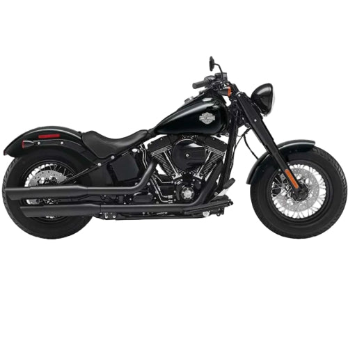 Harley Softail '84-'17 Parts and Accessories logo and button to shop