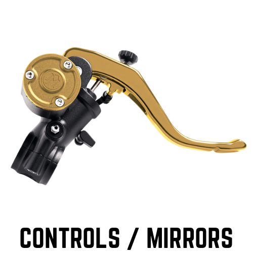 MetalCore's Harley Softail parts Controls and Mirrors collection