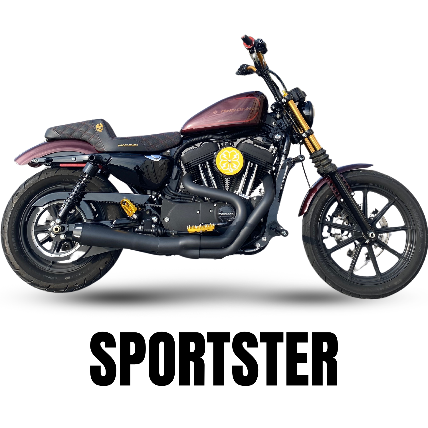 Harley Davidson Sportster Logo for Sportster Parts and Accessories