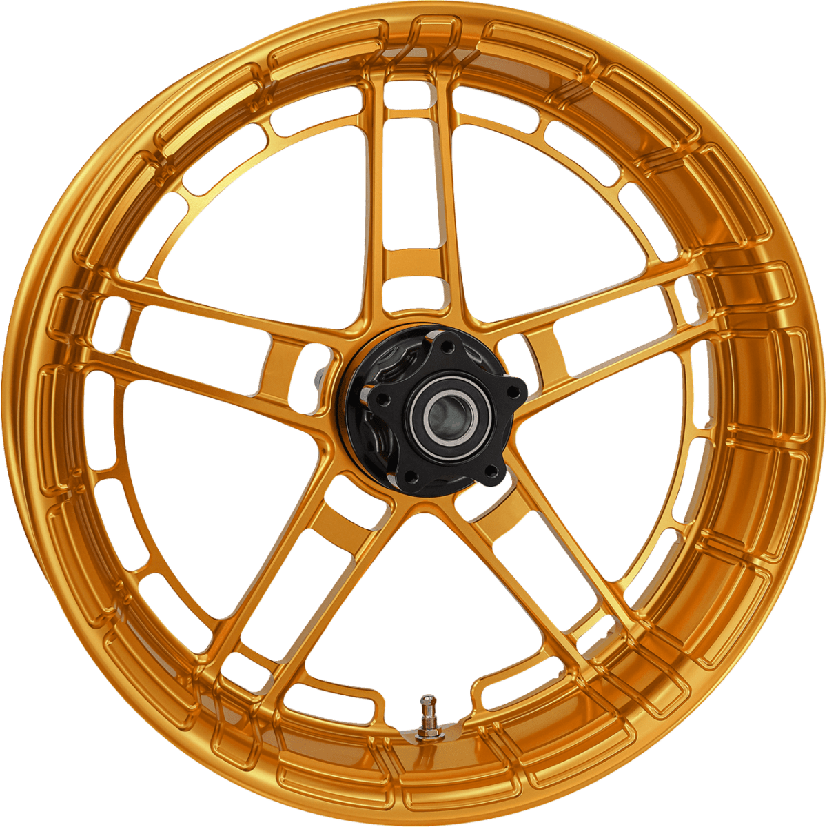 ARLEN NESS - Flatline Rear Rim 18x5.5 Gold - Wheels - MetalCore Harley Supply