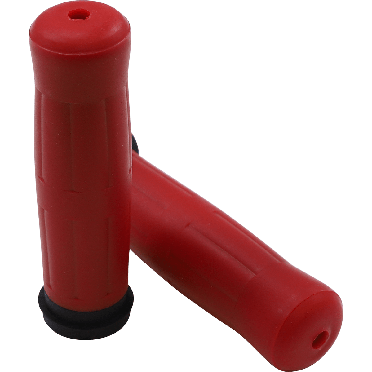 AVON GRIPS - Avon Old School Rubber Grips - Red '08-'24 - Grips - MetalCore Harley Supply