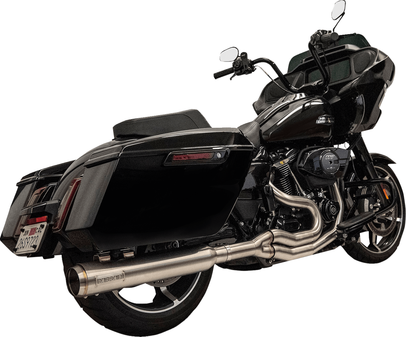 BASSANI EXHAUST-2-into-1 High Horsepower Exhaust System - MetalCore Harley Supply