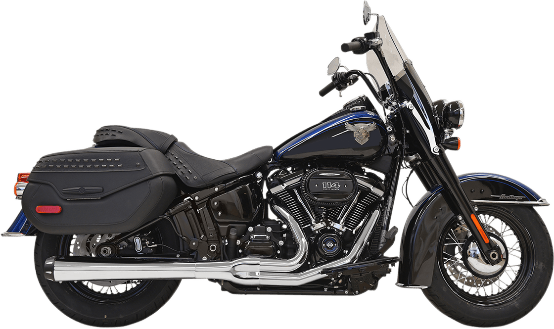 BASSANI EXHAUST-2-into-1 Road Rage Exhaust System - MetalCore Harley Supply