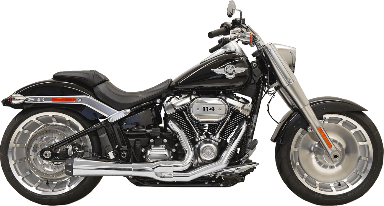 BASSANI EXHAUST-2-into-1 Road Rage Exhaust System - MetalCore Harley Supply