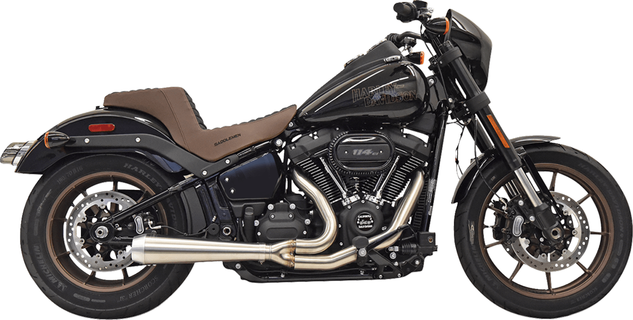 BASSANI EXHAUST-2-into-1 Road Rage III Exhaust System - MetalCore Harley Supply