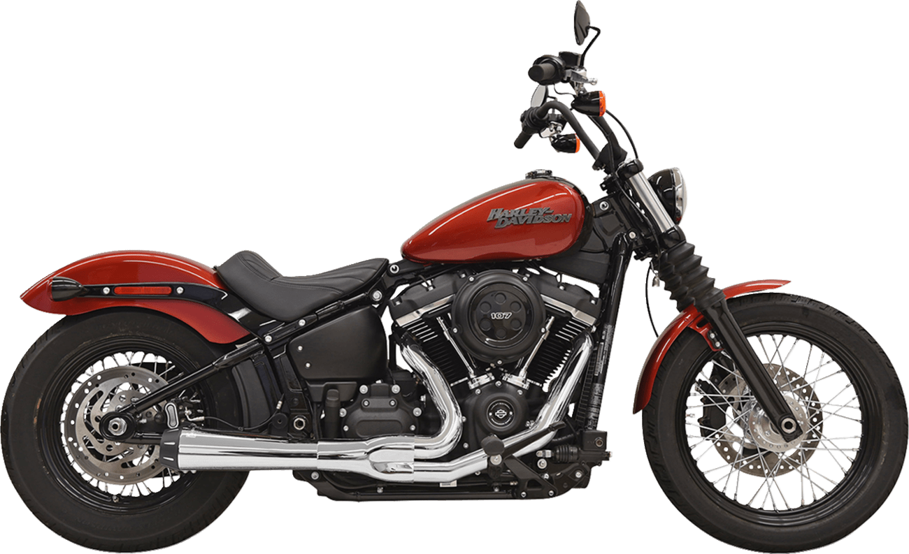 BASSANI EXHAUST-2-into-1 Road Rage III Exhaust System - MetalCore Harley Supply