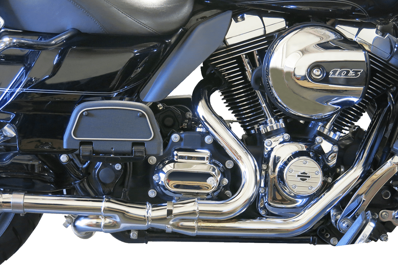 BASSANI EXHAUST-2x2 Dual Headpipes - MetalCore Harley Supply