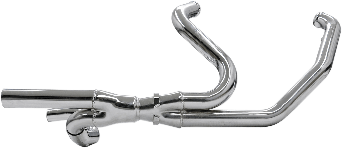 BASSANI EXHAUST-2x2 Dual Headpipes - MetalCore Harley Supply