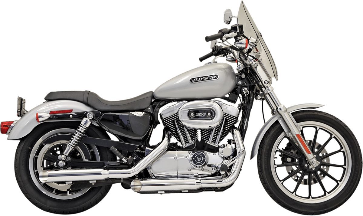 BASSANI EXHAUST-3" Firepower Series Slip-On Muffler - MetalCore Harley Supply