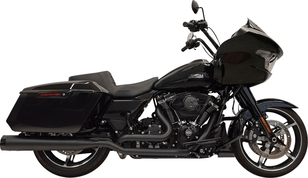 BASSANI EXHAUST-4-1/2" Straight Can Slip-On Mufflers - MetalCore Harley Supply