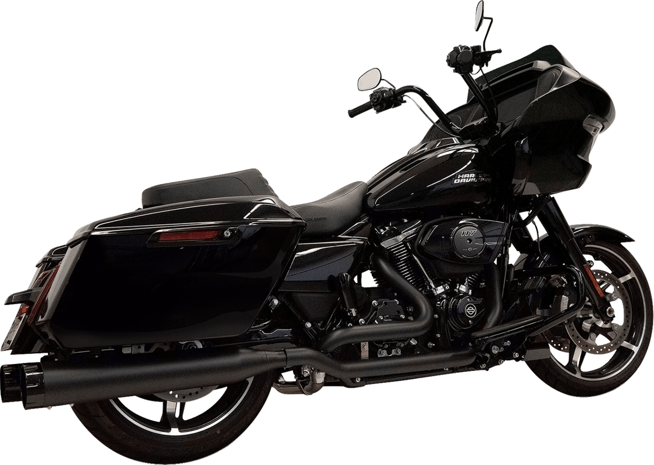 BASSANI EXHAUST-4-1/2" Straight Can Slip-On Mufflers - MetalCore Harley Supply
