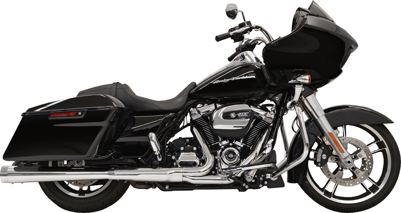 BASSANI EXHAUST-DNT® Megaphone Slip-On Mufflers - MetalCore Harley Supply