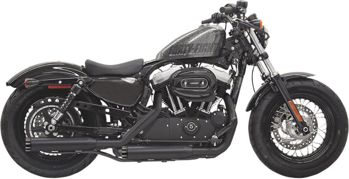 BASSANI EXHAUST-Firepower Series Slip-On Mufflers - MetalCore Harley Supply