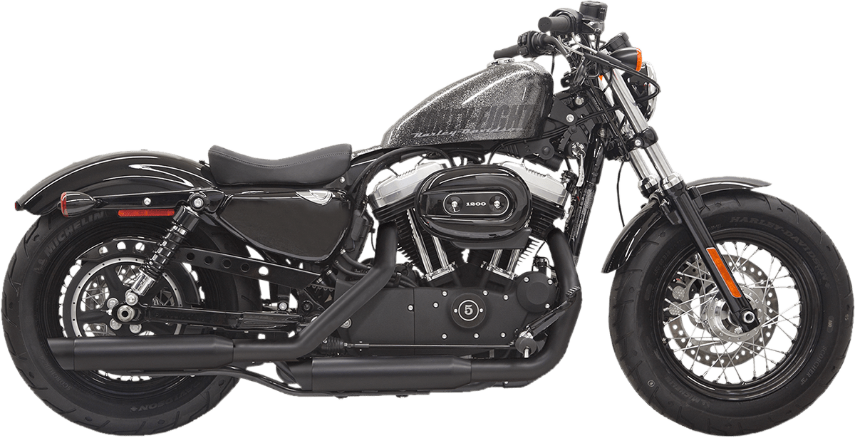 BASSANI EXHAUST-Firepower Series Slip-On Mufflers - MetalCore Harley Supply