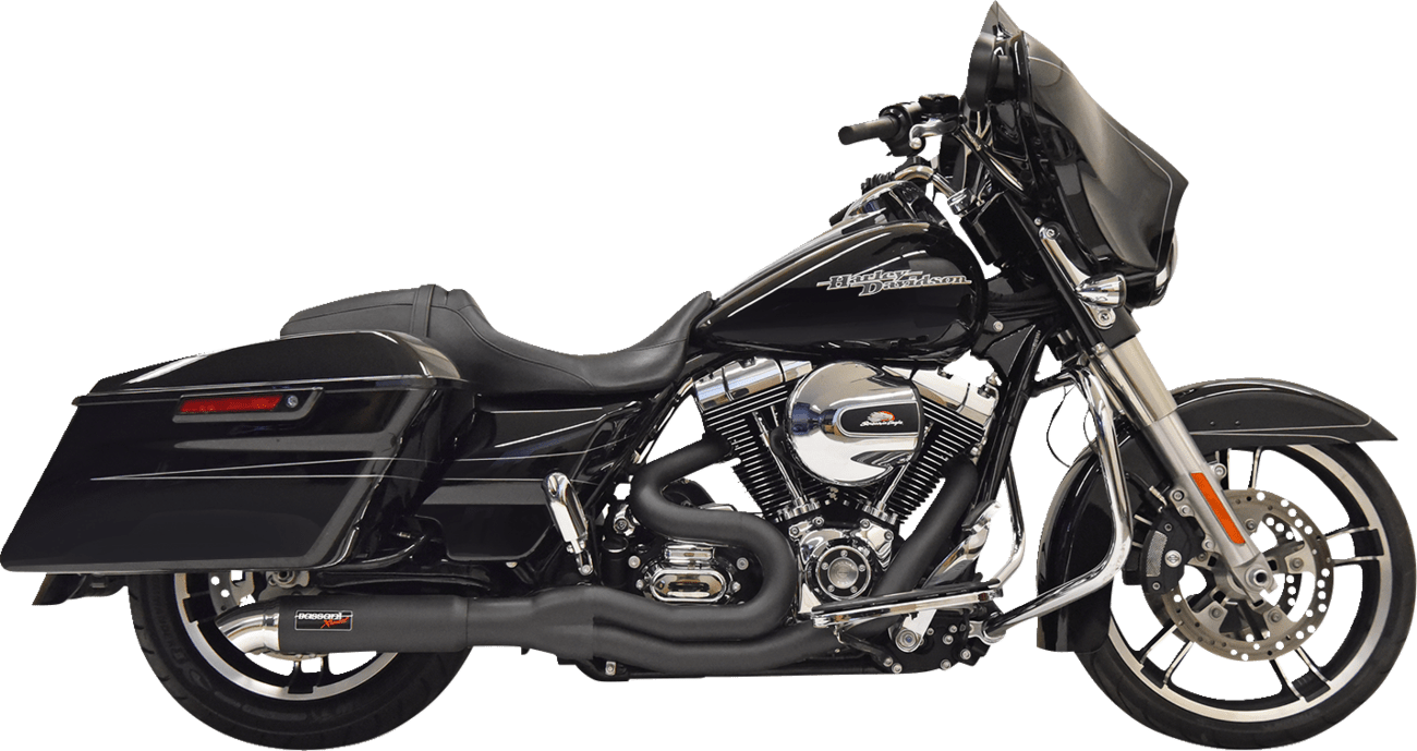 BASSANI EXHAUST-Hot Rod 2:1 Exhaust - MetalCore Harley Supply
